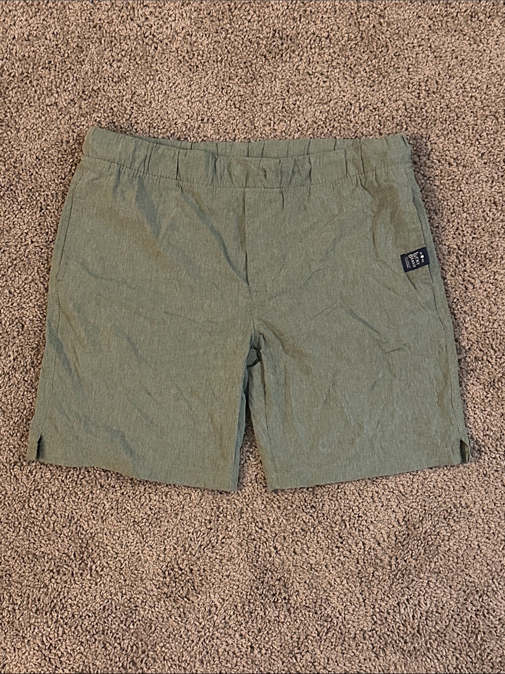 Lucky Brand Olive Pull-On Kids Shorts